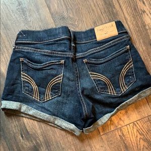 Hollister jean shorts